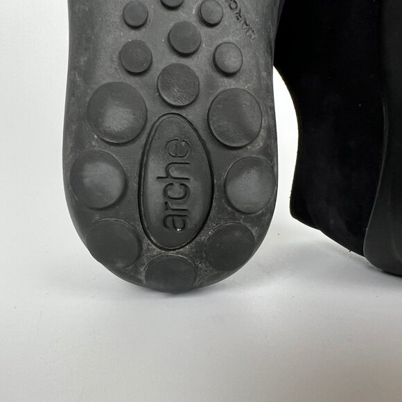 Vintage Arche Leather Suede Mary Jane Flats Athletic Maryjanes Walking Shoes Y2K - Picture 9 of 10